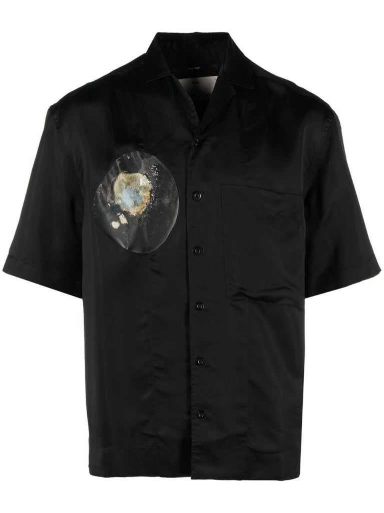 Black Short-sleeved Shirt