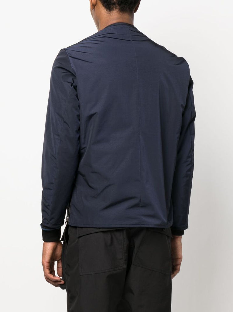 Navy Blue Terry Jacket