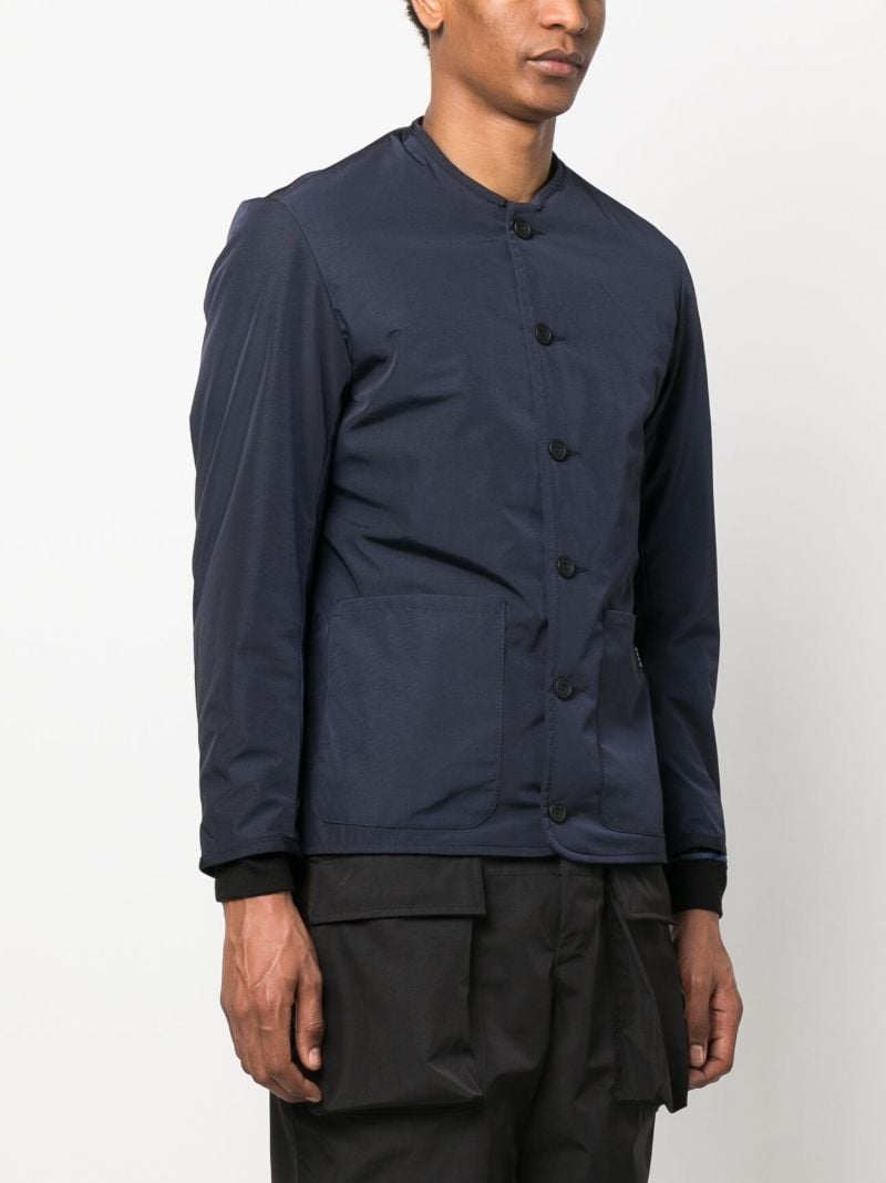 Navy Blue Terry Jacket