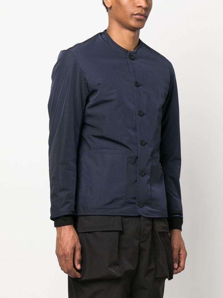 Navy Blue Terry Jacket