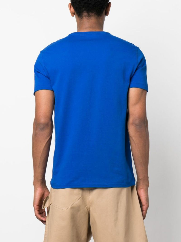 Blue Polo Pony Cotton T-shirt