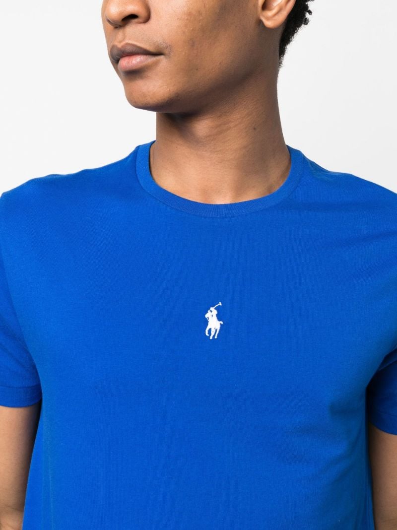 Blue Polo Pony Cotton T-shirt