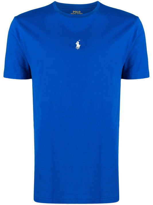 Blue Polo Pony Cotton T-shirt