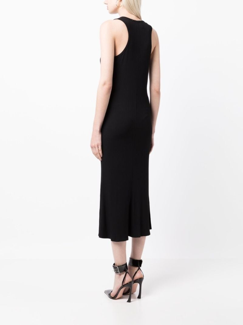 Black Bunny Sleeveless Dress