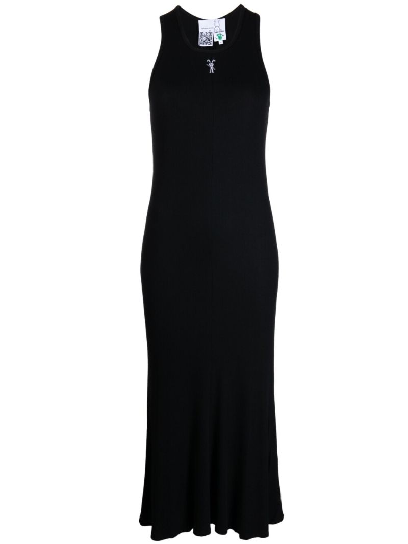 Black Bunny Sleeveless Dress