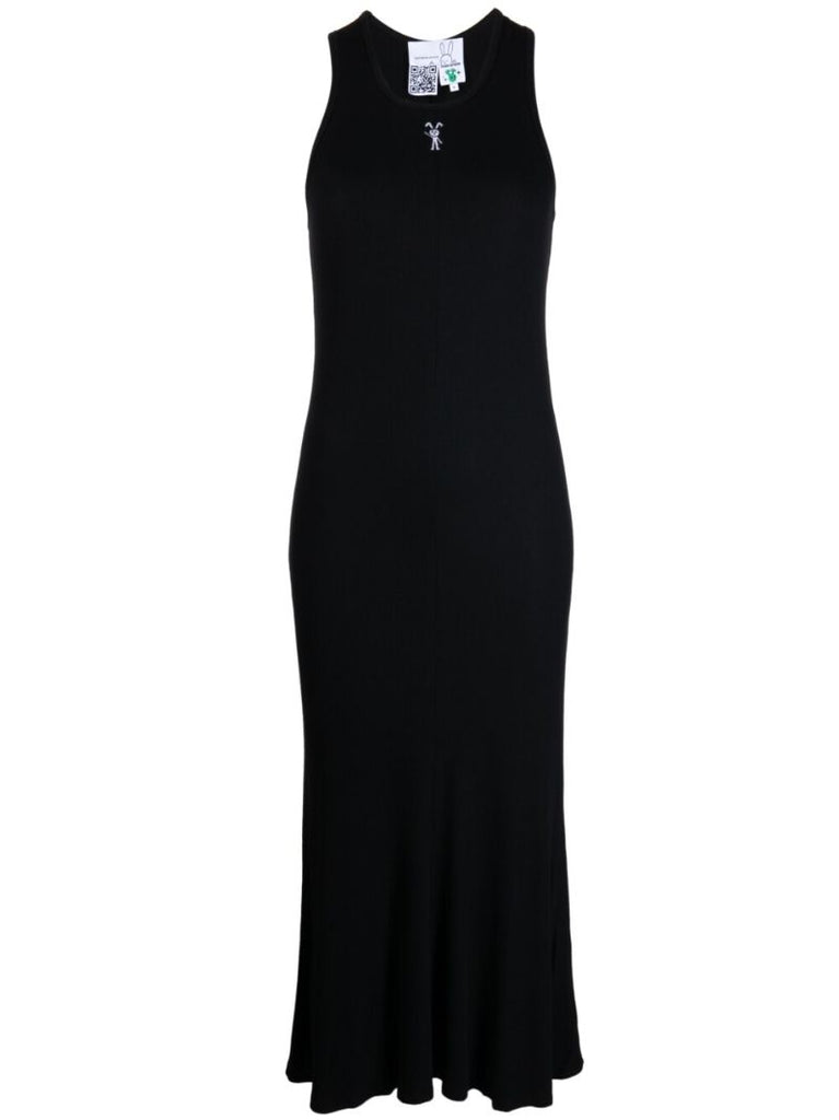 Black Bunny Sleeveless Dress