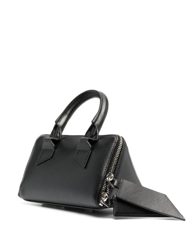 Black Friday Mini Leather Top Handle Bag