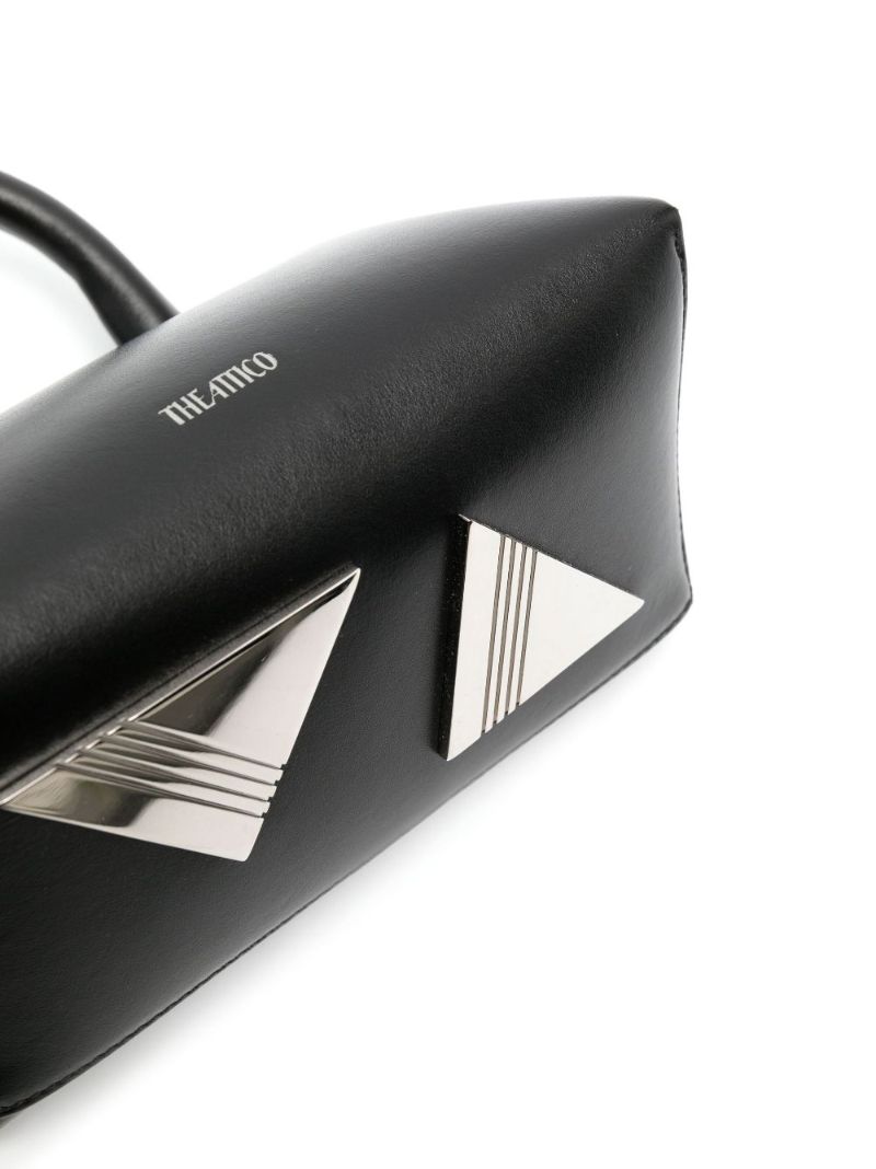 Black Friday Mini Leather Top Handle Bag