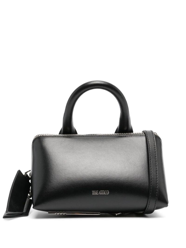 Black Friday Mini Leather Top Handle Bag