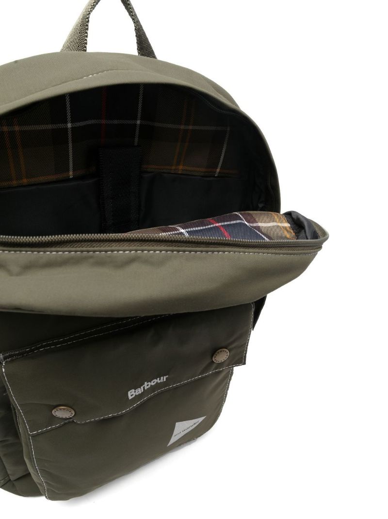 X and Wander Green Logo Backpack