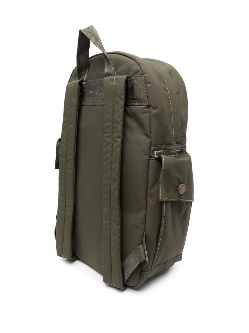 X and Wander Green Logo Backpack