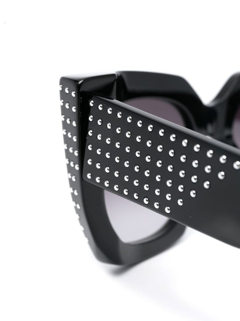 Black Oversized Cat Eye Sunglasses