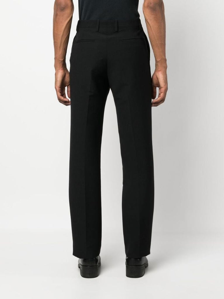 Black Graf Coupe' Slim-leg Trousers