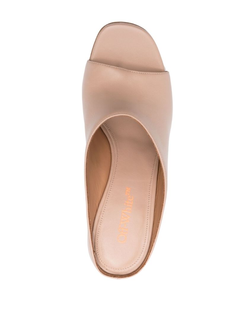 Neutral Pop Meteor 110 Leather Mules
