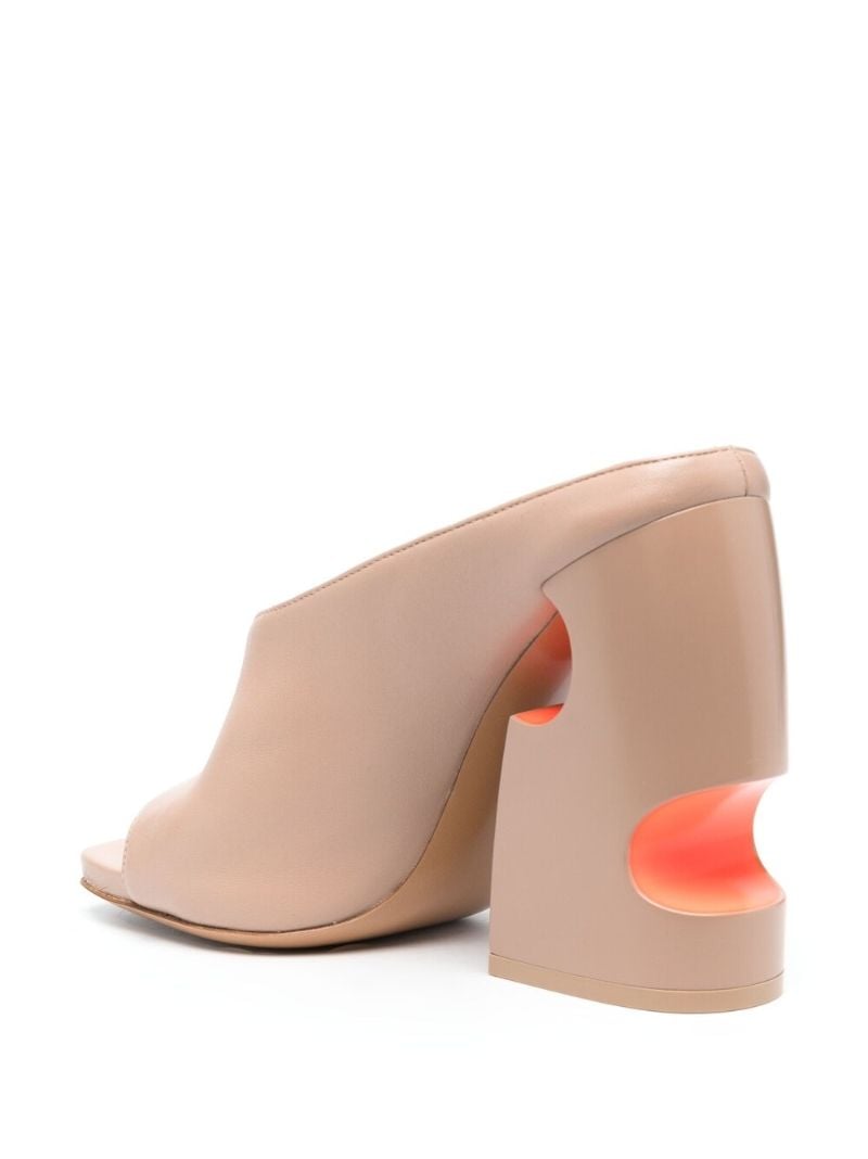 Neutral Pop Meteor 110 Leather Mules