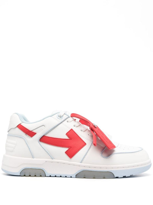 Red Out of Office Leather Sneakers