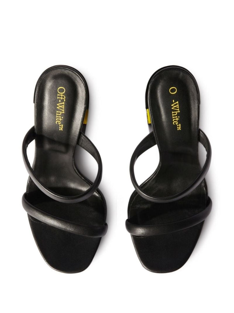 Black 120 Pop Meteor Mule Sandals