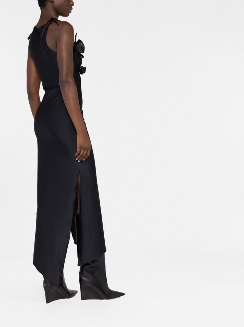 Black Cut-out Maxi Dress