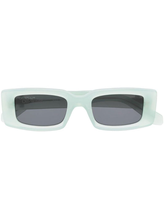 Blue Arthur Rectangle Frame Sunglasses