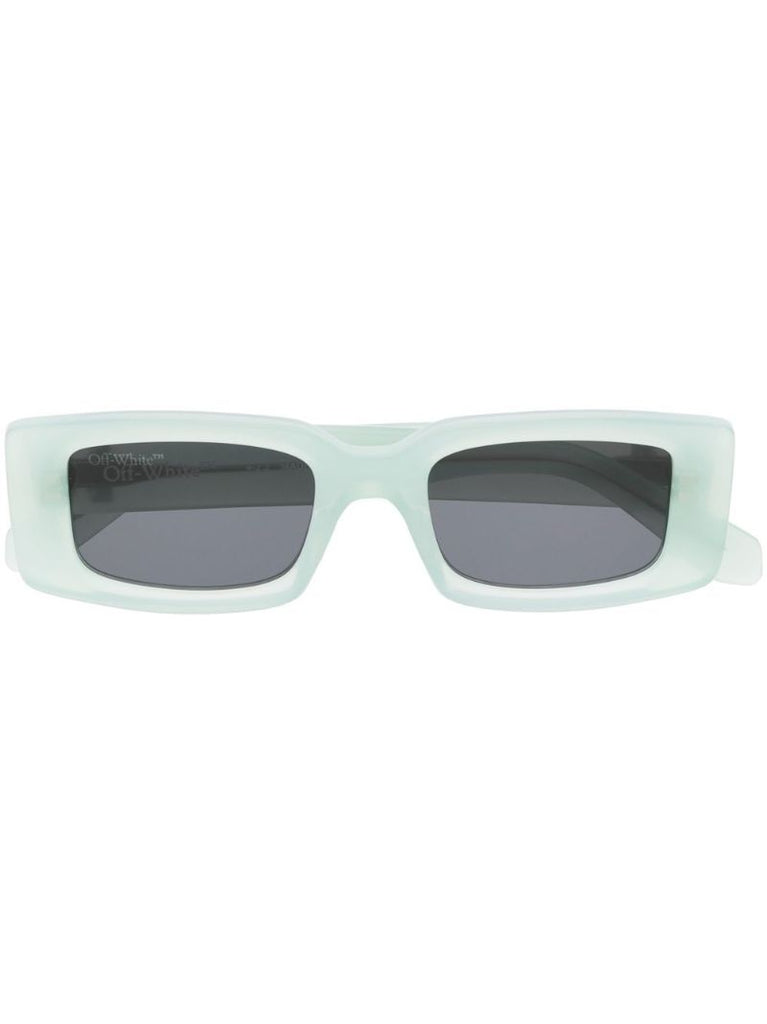 Blue Arthur Rectangle Frame Sunglasses