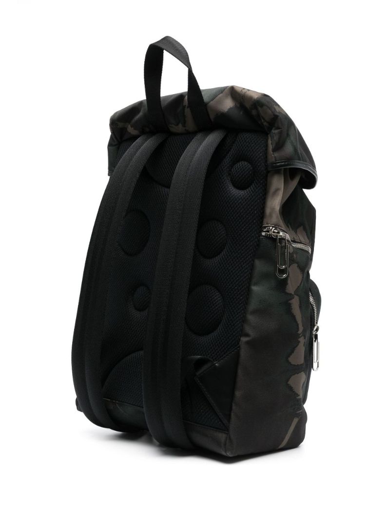 Green Arrow Tuc Tie Dye Backpack