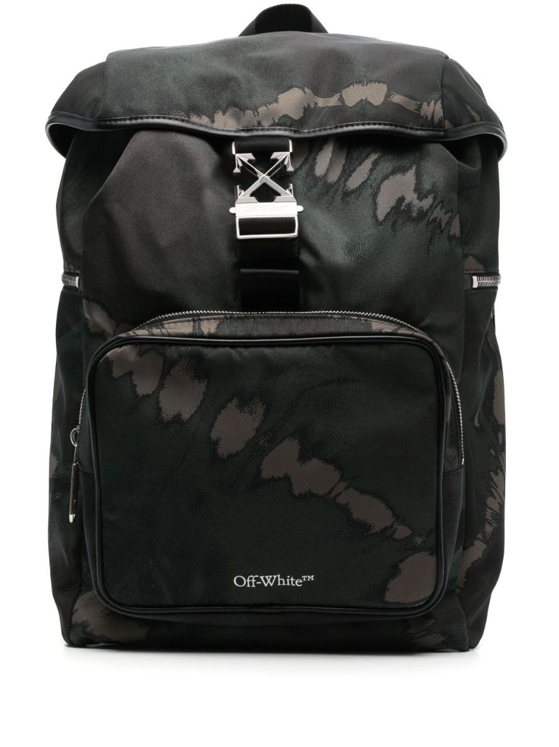 Green Arrow Tuc Tie Dye Backpack