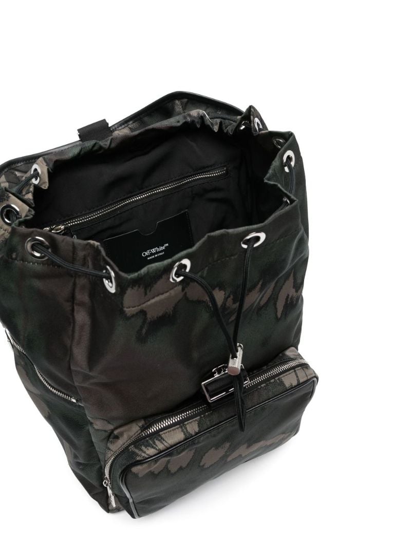 Green Arrow Tuc Tie Dye Backpack