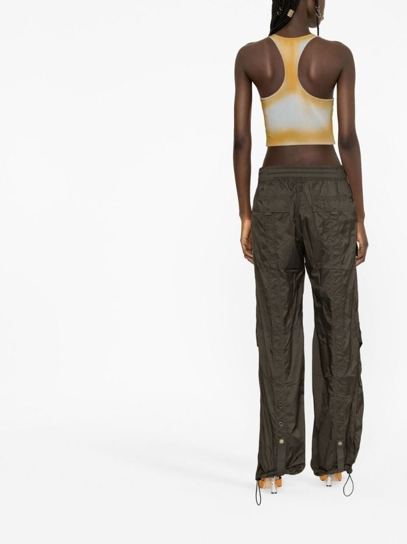 Grey Laundry Ribbed Crop Top