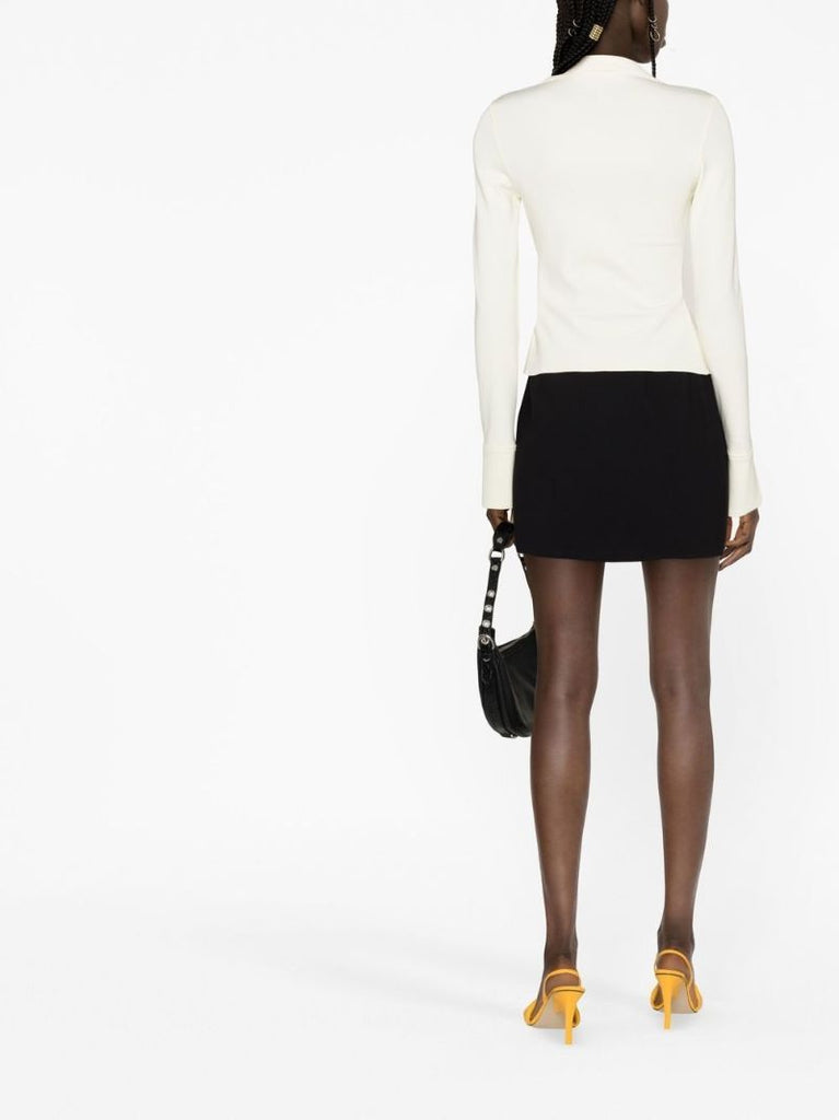 White Sleek Long Sleeve Shirt