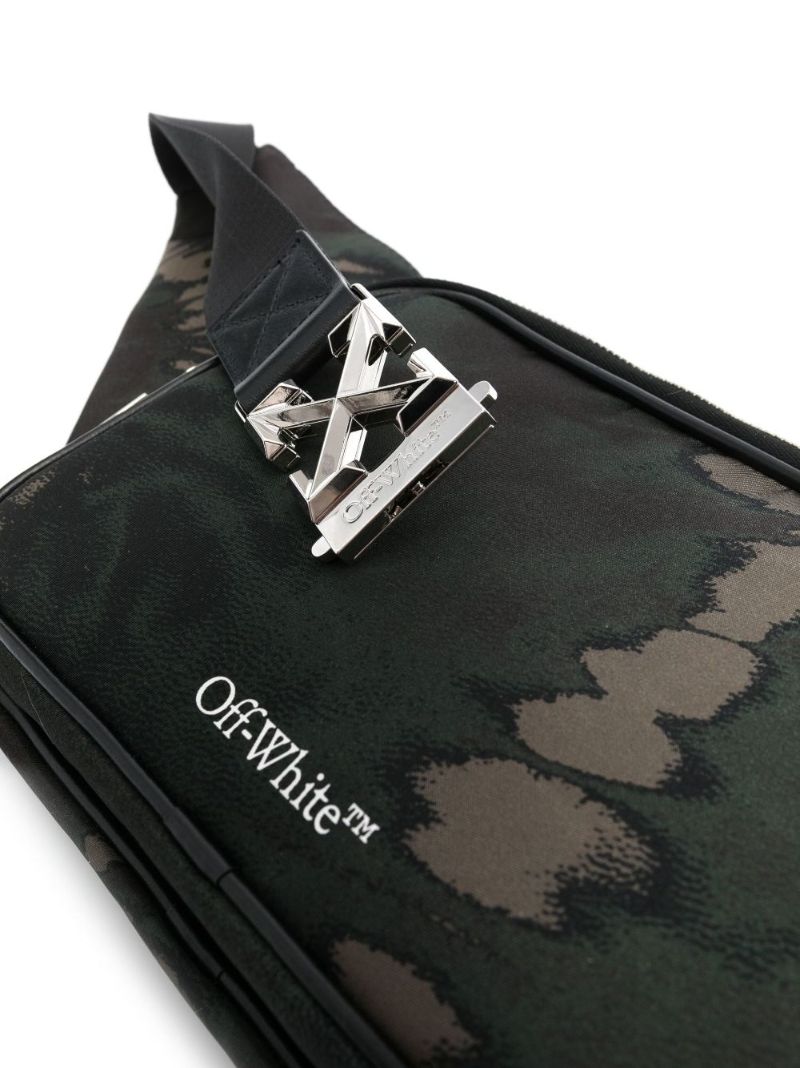 Green Arrow Tuc Tie-dye Cross Body Bag
