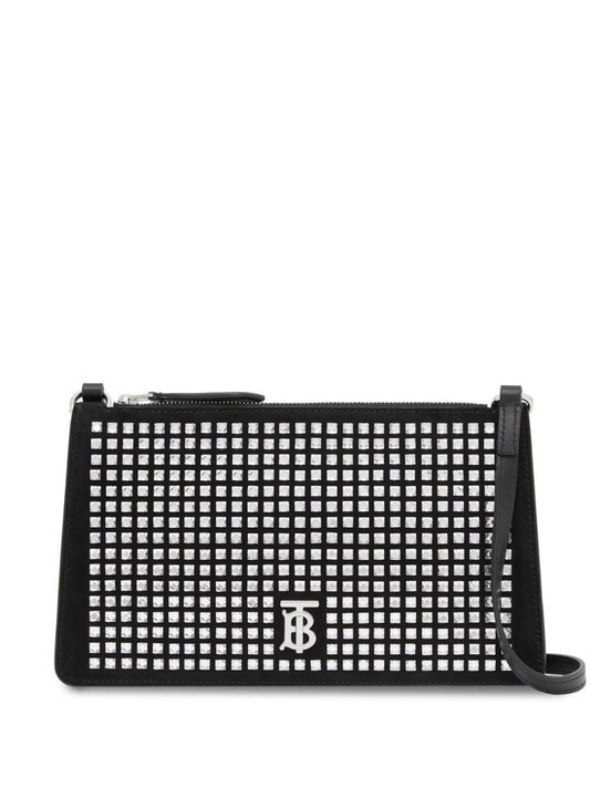 Black Crystal Detail Mini Bag