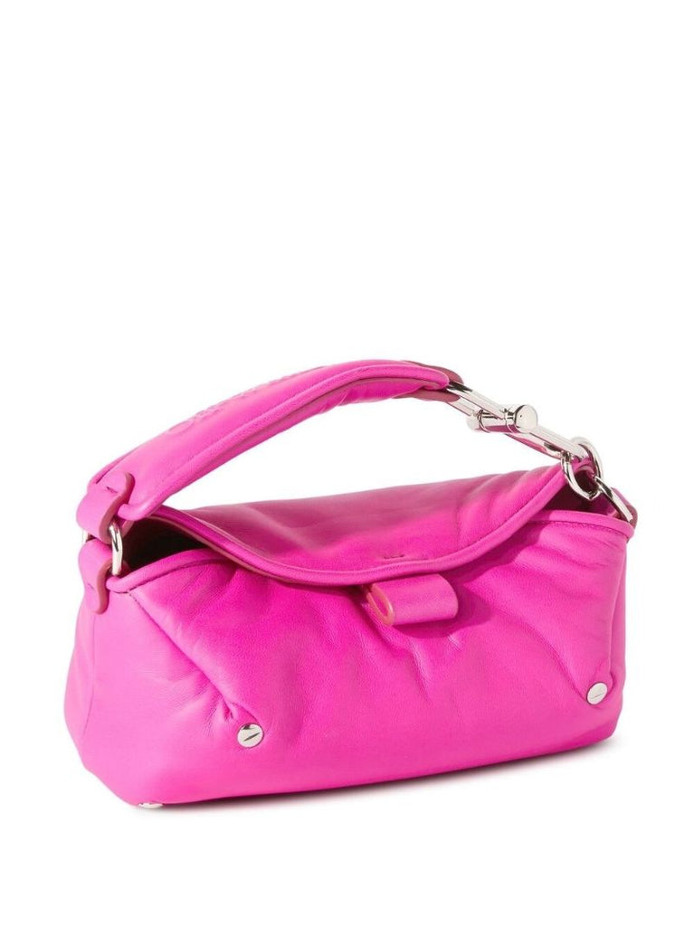 Pink San Diego Leather Shoulder Bag
