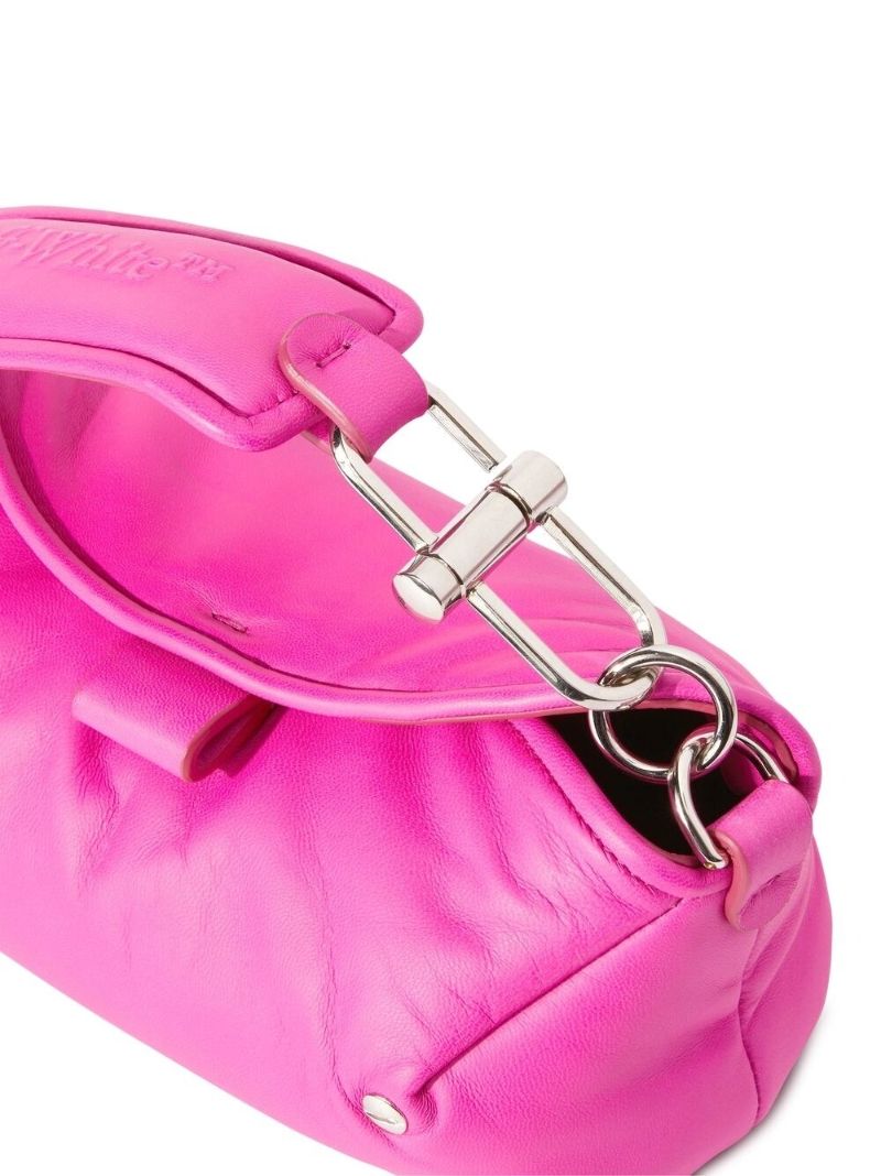 Pink San Diego Leather Shoulder Bag