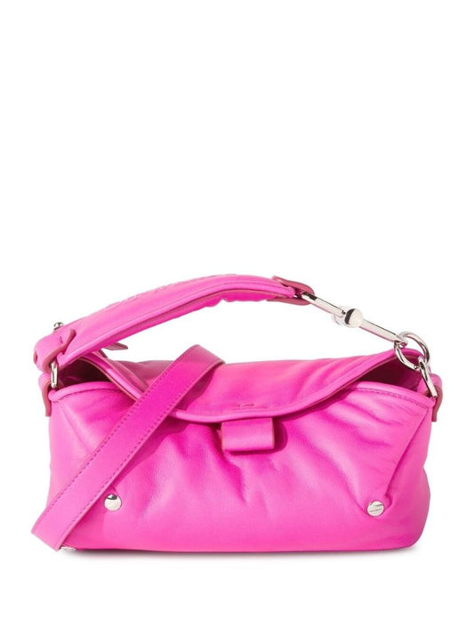 Pink San Diego Leather Shoulder Bag
