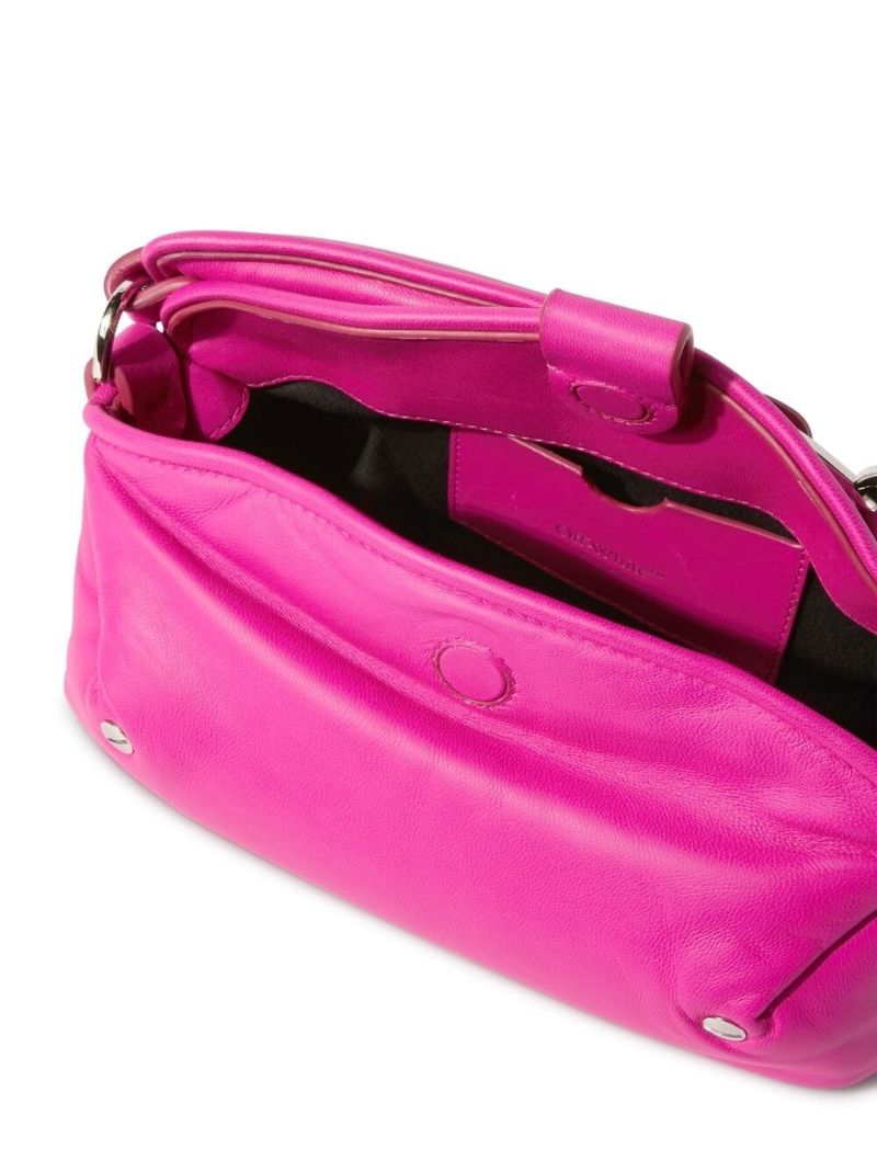 Pink San Diego Leather Shoulder Bag