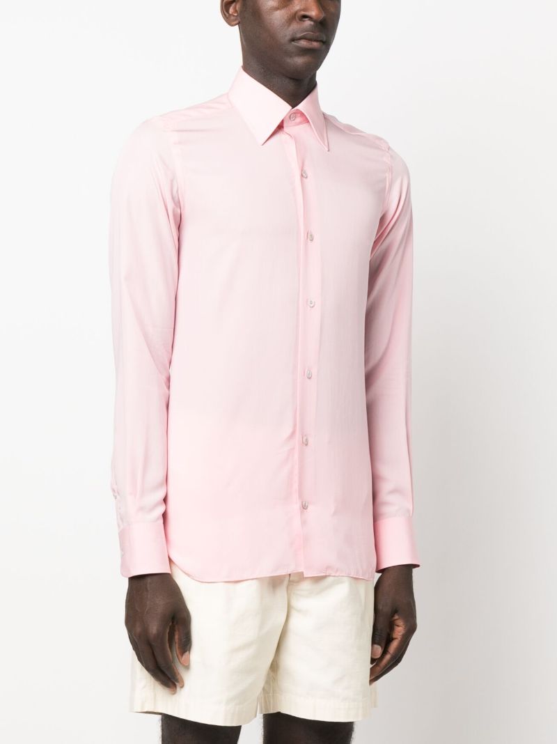 Pink Long-sleeved Shirt