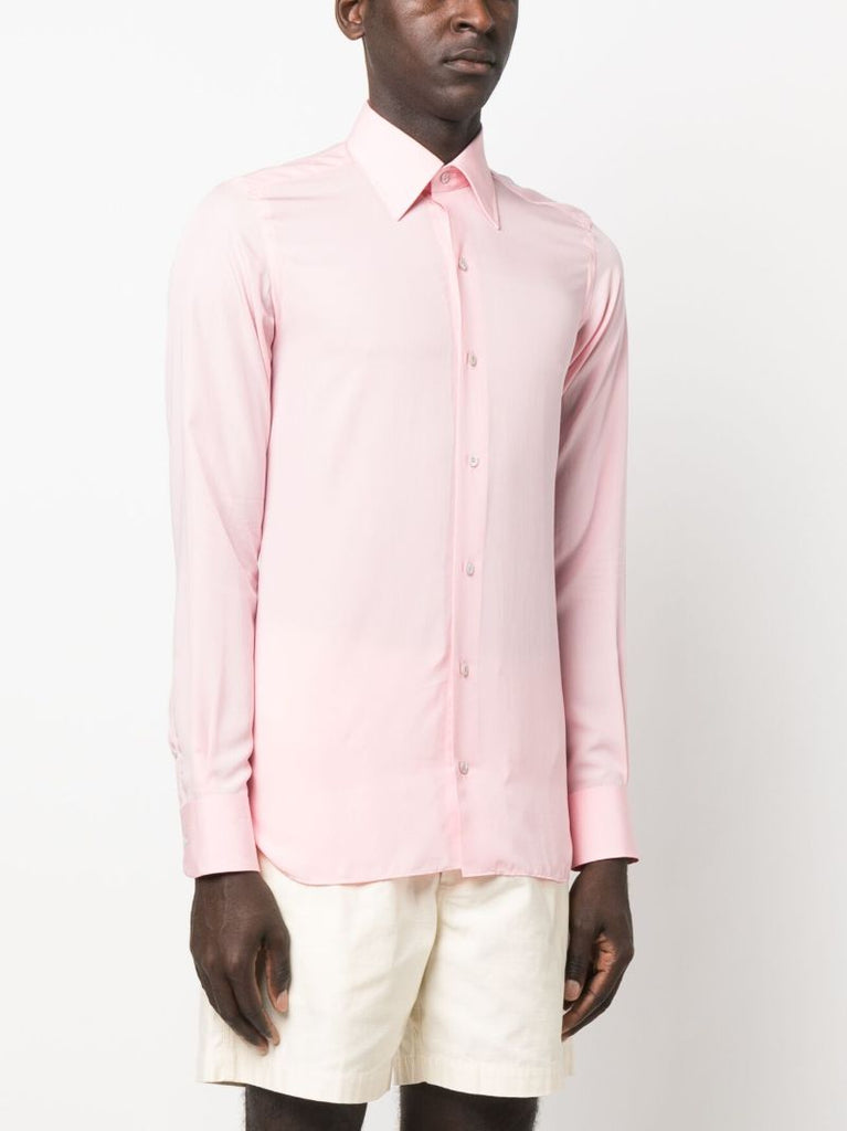 Pink Long-sleeved Shirt