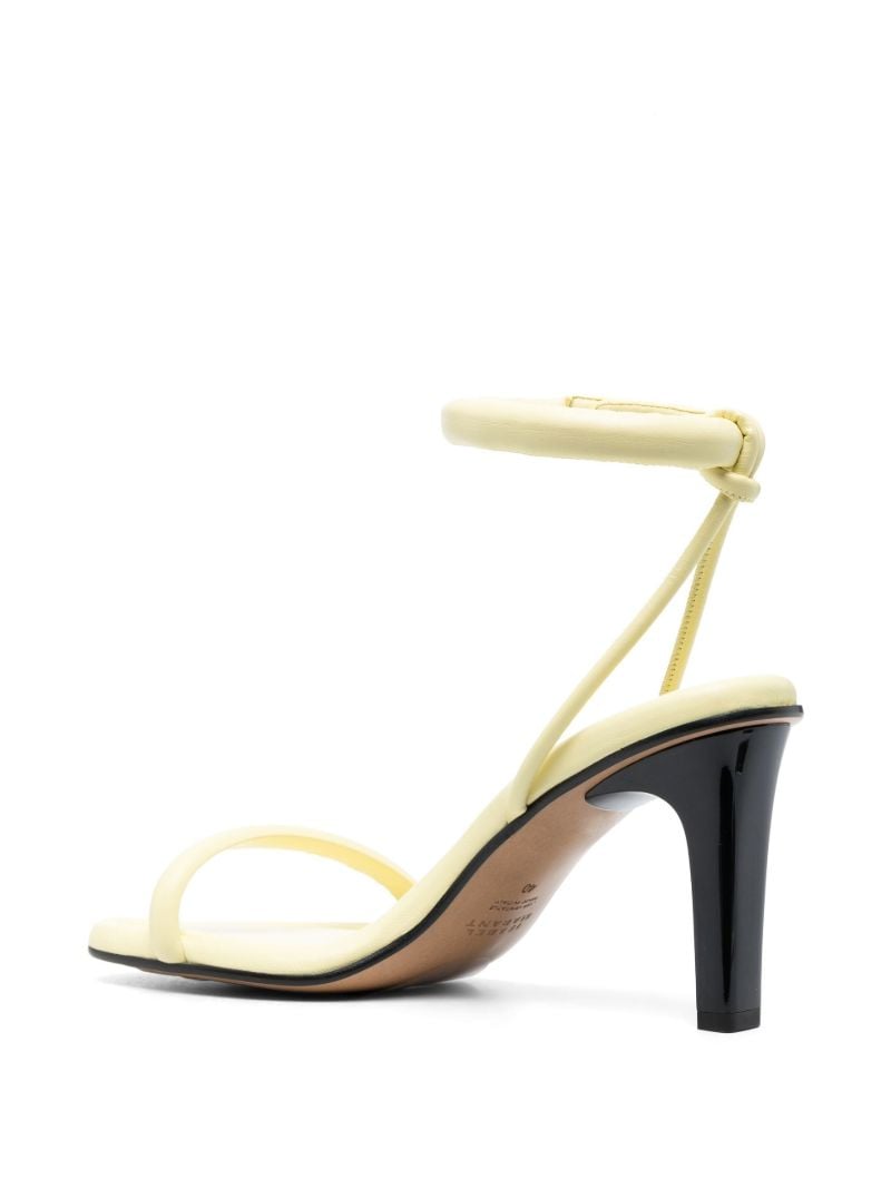 Yellow Katree 85 Leather Sandals