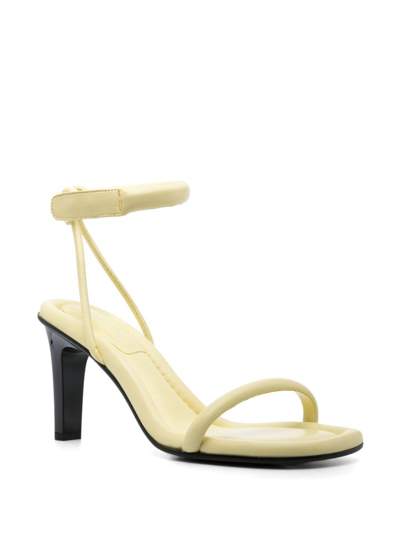Yellow Katree 85 Leather Sandals