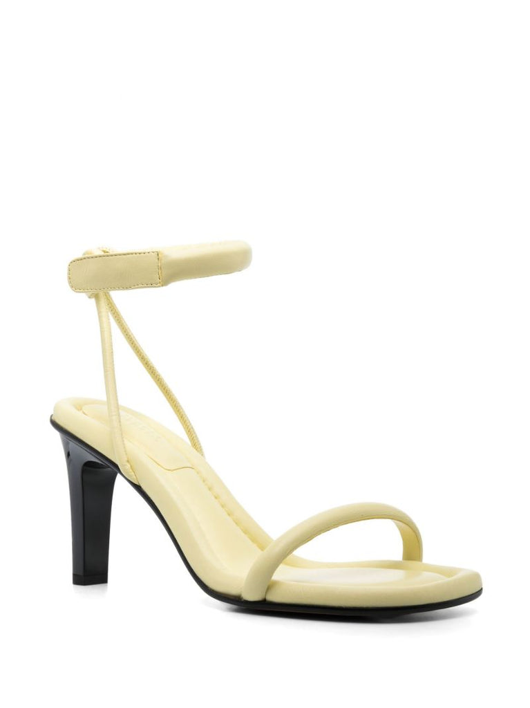 Yellow Katree 85 Leather Sandals