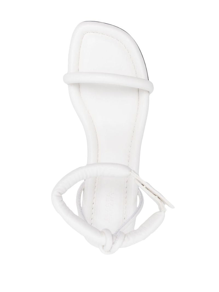 White Bertee 50 Leather Sandals