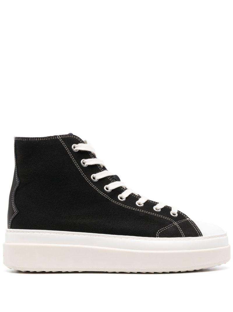 Black Austen High-top Platform Sneakers