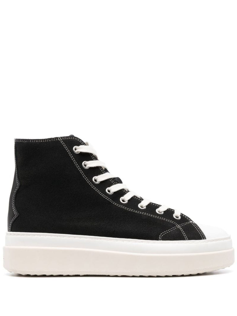 Black Austen High-top Platform Sneakers