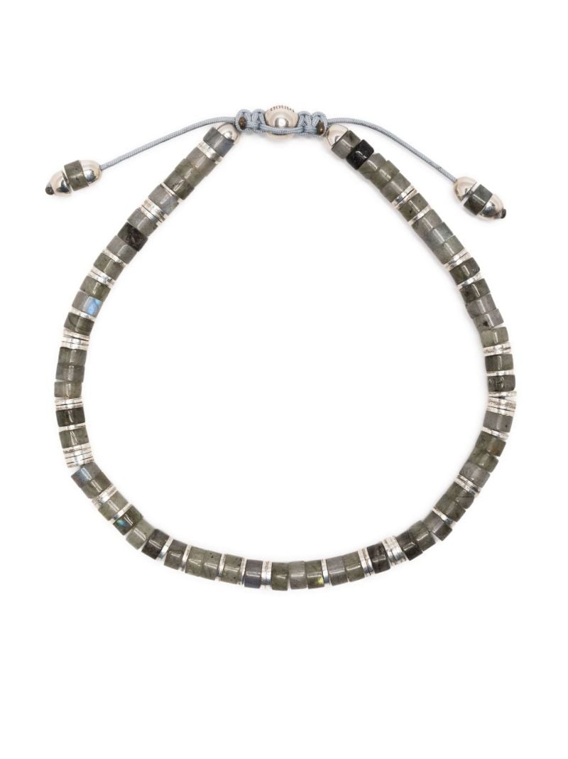 Silver-tone Tucson Beaded Bracelet