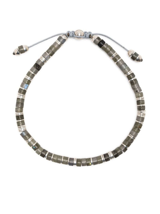 Silver-tone Tucson Beaded Bracelet