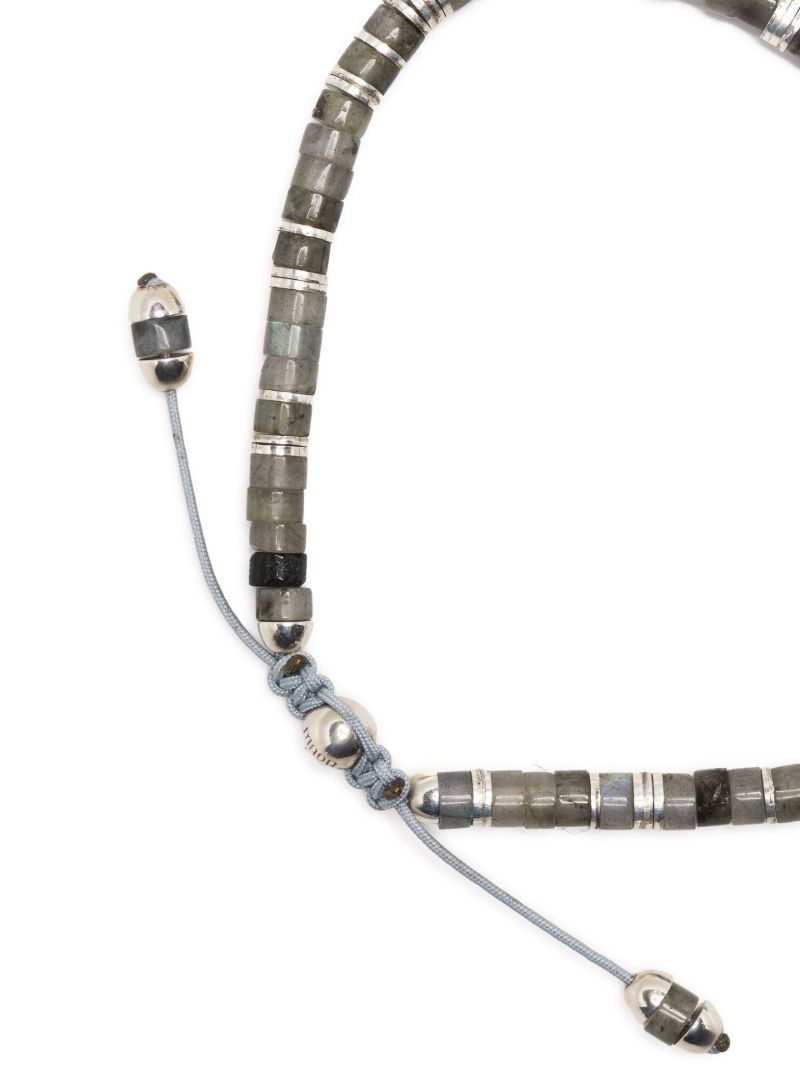 Silver-tone Tucson Beaded Bracelet