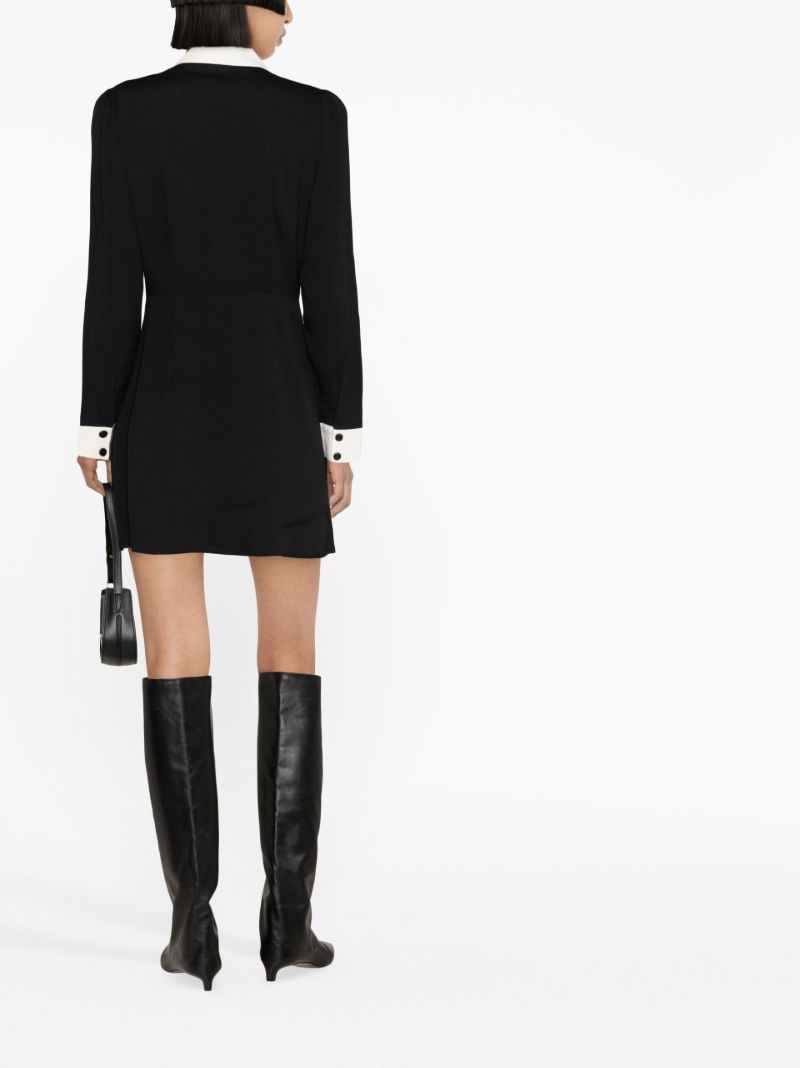 Black Scheana Shirt Dress