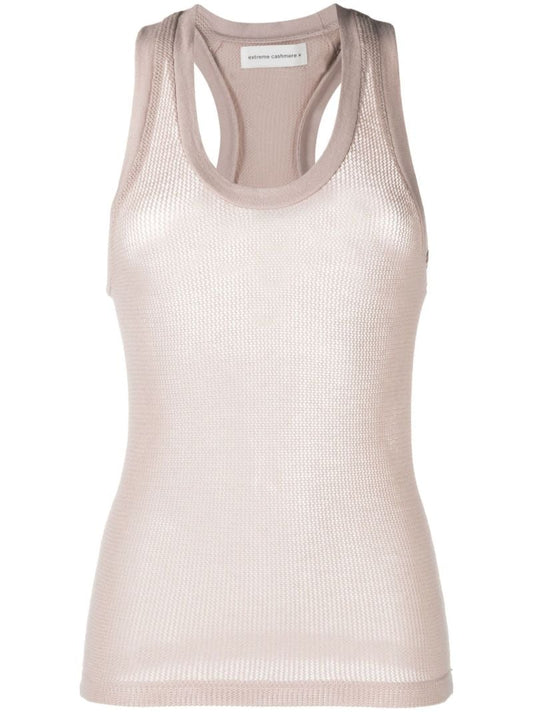 Neutral Knitted Vest Top