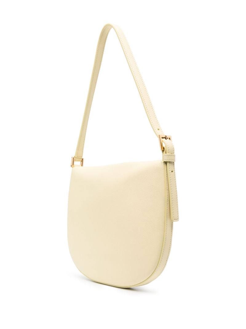 Yellow Tondo Leather Shoulder Bag