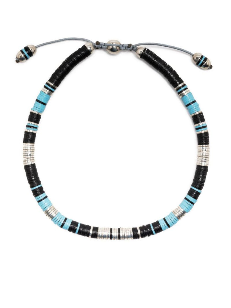 18k White Gold Beaded Bracelet